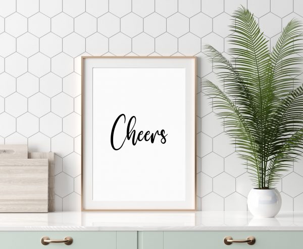 ‘Cheers’ Wall Print - Image 2