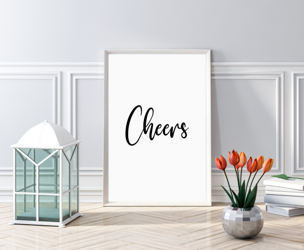 ‘Cheers’ Wall Print - Image 4