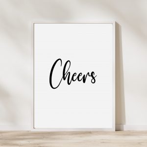 ‘Cheers’ Wall Print