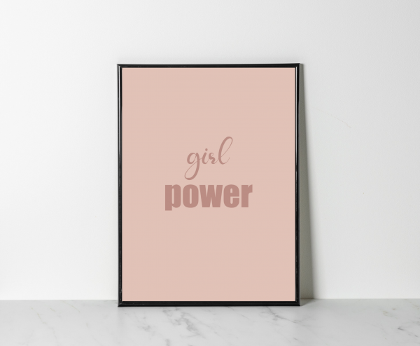 ‘Girl Power’ Wall Print - Image 4