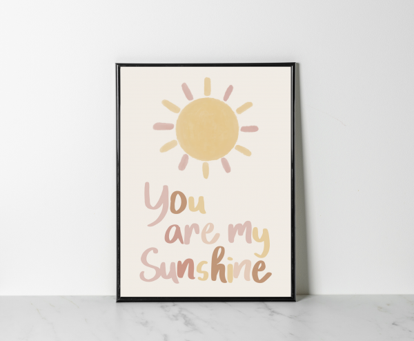 'You Are My Sunshine' Wall Print - Image 2