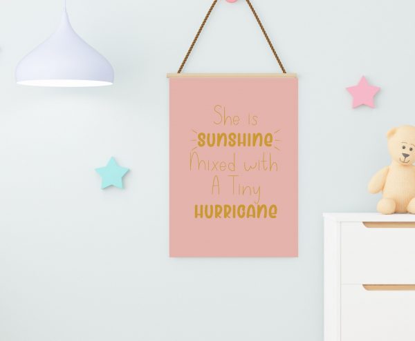 ‘She Is Sunshine’ Wall Print