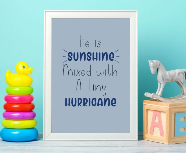 ‘He Is Sunshine’ Wall Print - Image 3