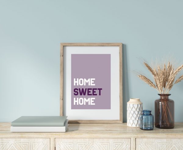 'Home Sweet Home' Wall Print - Image 2