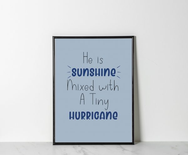 ‘He Is Sunshine’ Wall Print