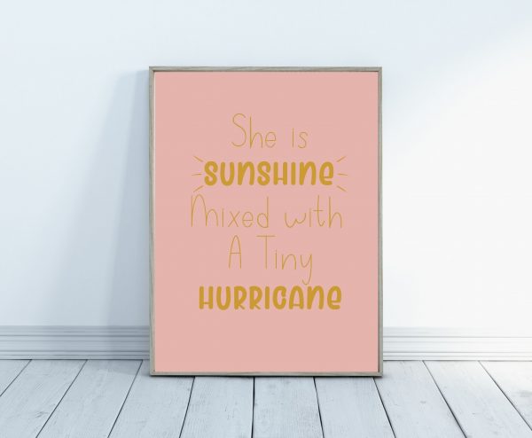‘She Is Sunshine’ Wall Print - Image 3