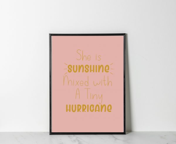 ‘She Is Sunshine’ Wall Print - Image 2