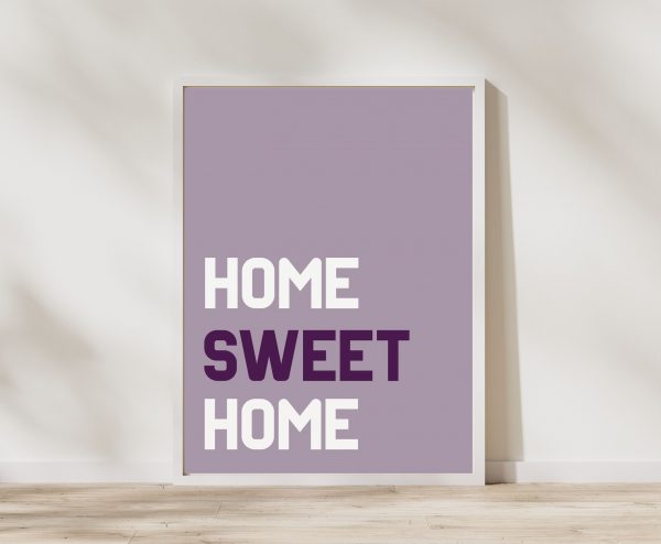 'Home Sweet Home' Wall Print