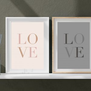 'Love' Wall Print
