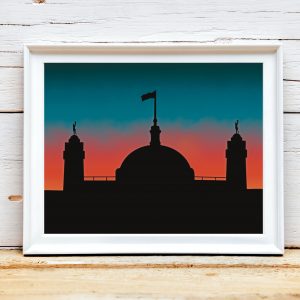 'Spanish City: Whitley Bay' Wall Print