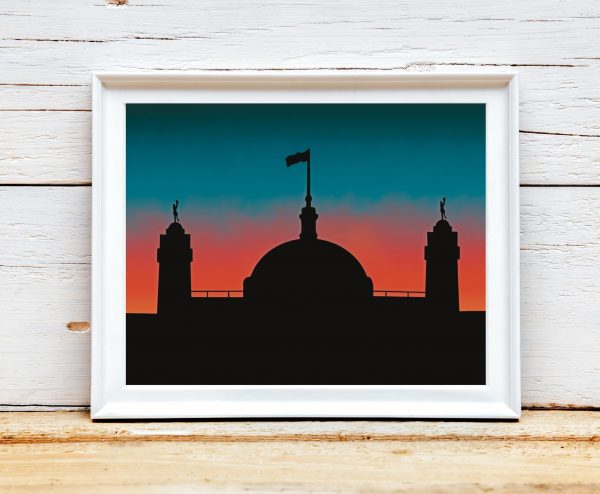 'Spanish City: Whitley Bay' Wall Print