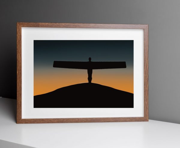 ‘Angel Of The North’ Wall Print - Image 2