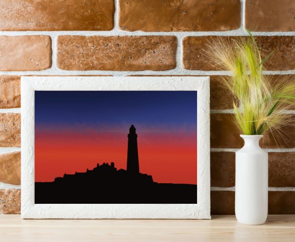 'St Mary's Lighthouse: Whitley Bay’ Wall Print - Image 3