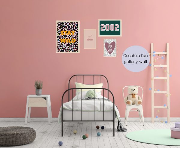 ‘Stay Wild ' Wall Print - Image 3