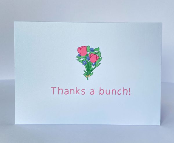 'Thanks A Bunch' Greetings Card - Image 2