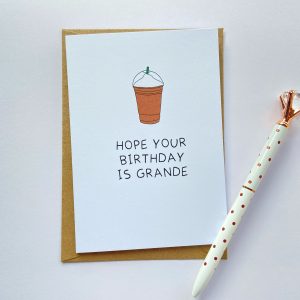 'Happy birthday' Greetings Card