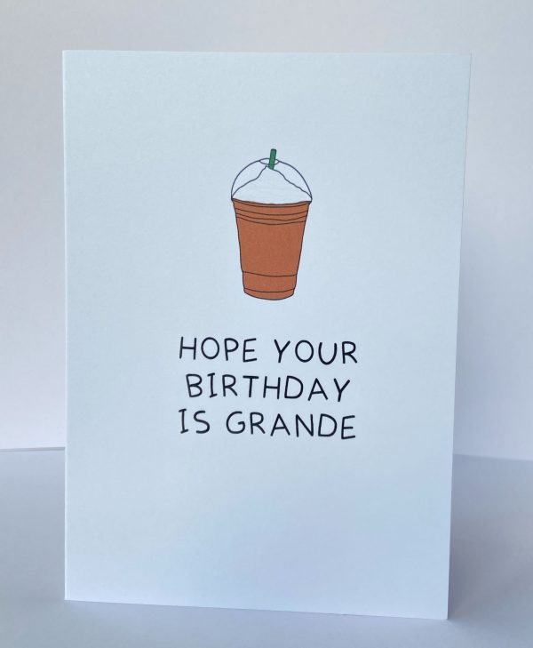 'Happy birthday' Greetings Card - Image 2