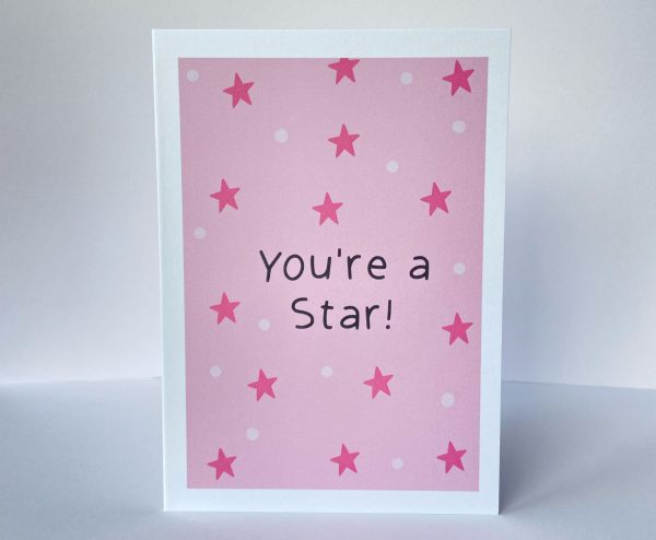 'You're a star' Greetings Card - Image 2
