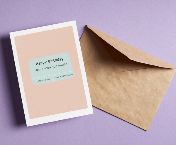 'Happy Birthday' Greetings Card - Image 2