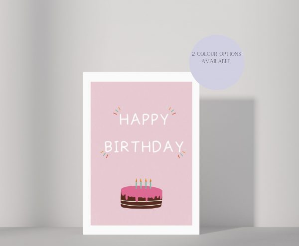 'Happy Birthday' Greetings Card