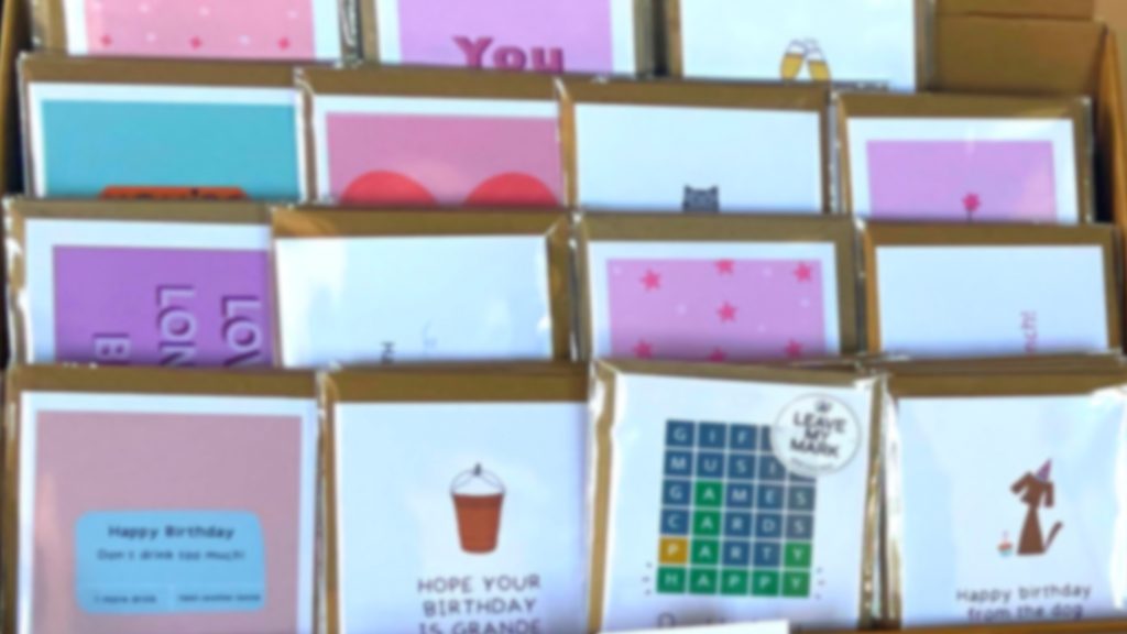 3 for £5 on Greetings Cards with code 'CARD5'