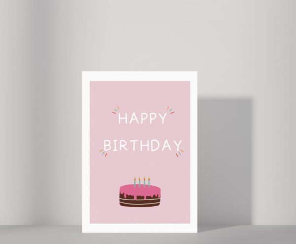 'Happy Birthday' Greetings Card - Image 3