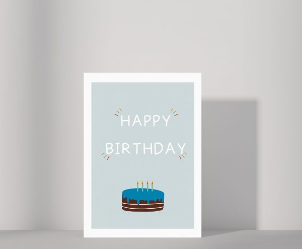 'Happy Birthday' Greetings Card - Image 2