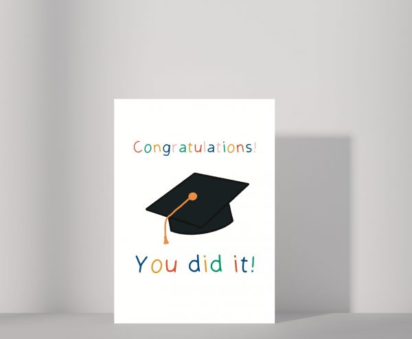 'Graduation Congratulations' Greetings Card