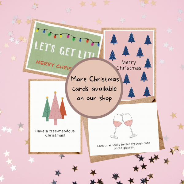 'Have A Tree-mendous Christmas' Greetings Card - Image 3