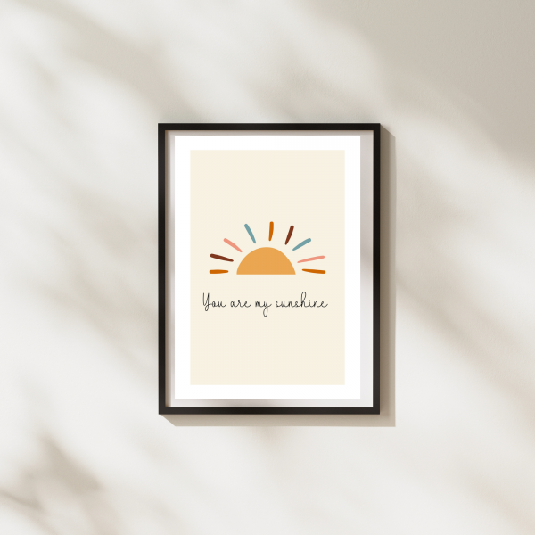 'You Are My Sunshine' Wall Print - Image 5