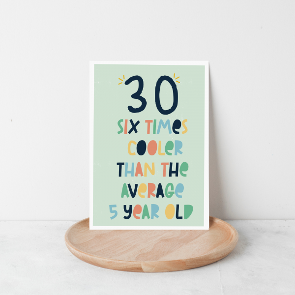 Funny 30th Birthday Card - Image 2