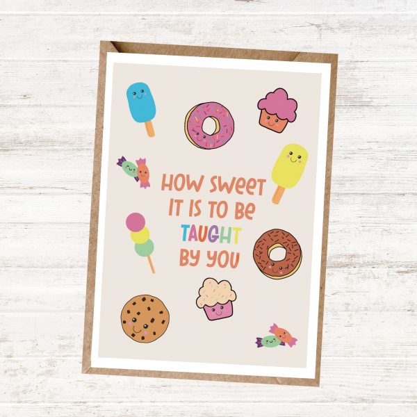 Teacher Appreciation Card - Image 2