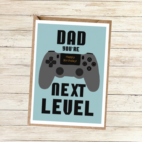 Gamer Dad Birthday Card - Image 2
