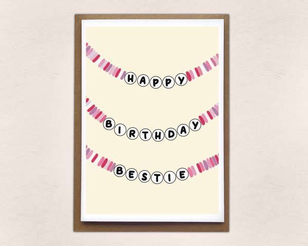 Happy Birthday Bestie Card - Image 3
