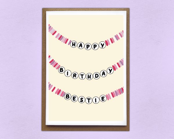 Happy Birthday Bestie Card - Image 2
